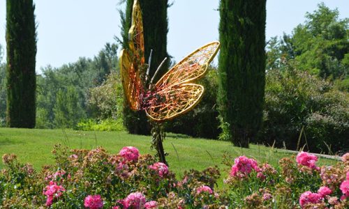 farfalla allestimento per esterni e giardini primavera estate